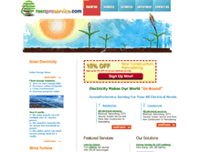 Tablet Screenshot of greenproservice.com